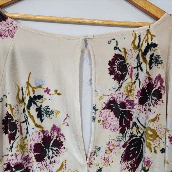 EUC🔹️XS Velvet Slouchy Babe Bodysuit in Neutral Combo - Picture 9 of 10